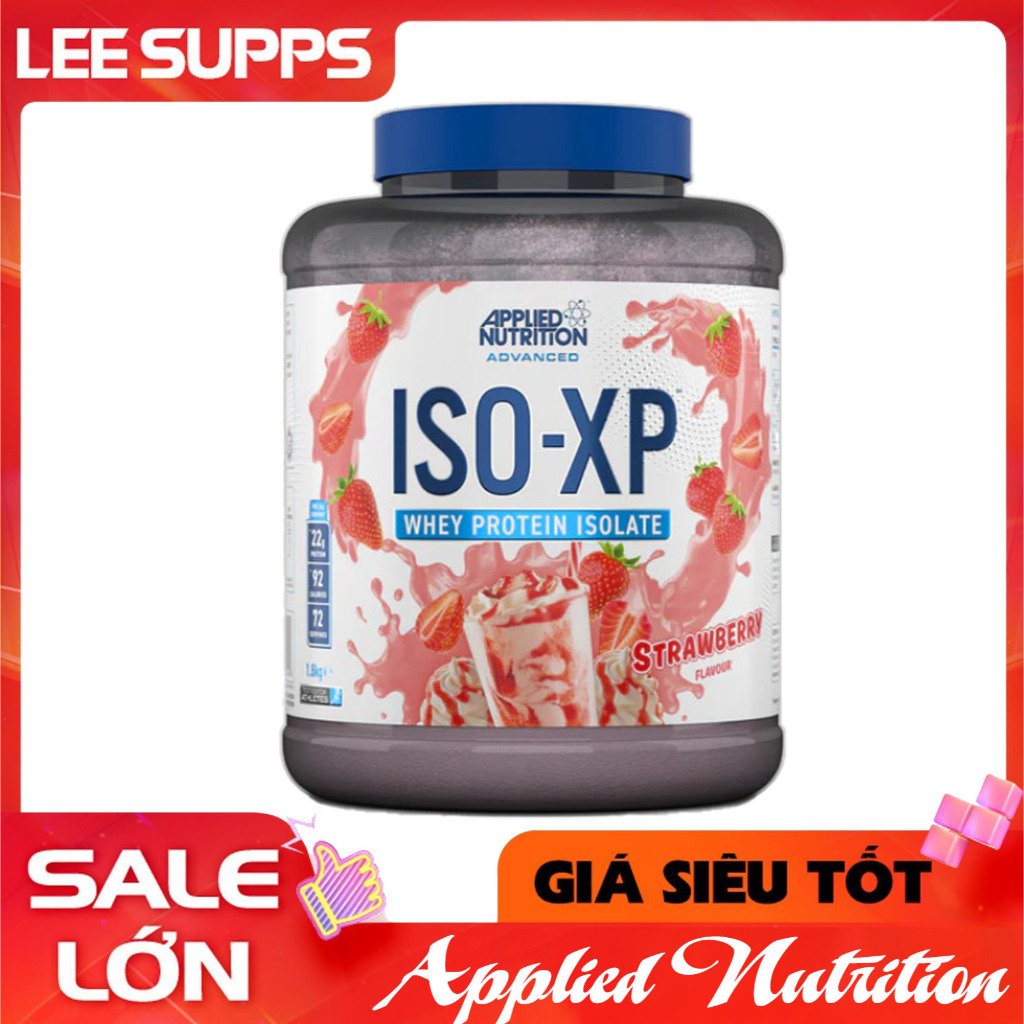 [Cafe Latte] Whey Iso Xp Applied Nutrition 72 lần dùng -  Whey Protein 100% 2Kg Applied Nutrition