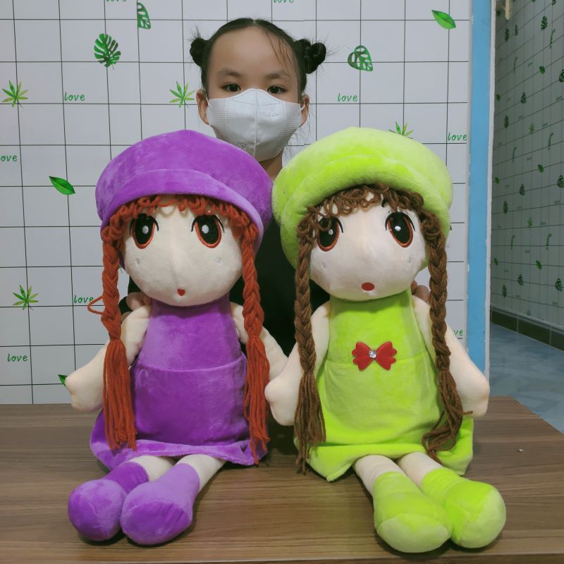 [TẶNG BÌNH SỮA] BÚP BÊ CÔNG CHÚA CHIBI CAO CẤP XUẤT KHẨU