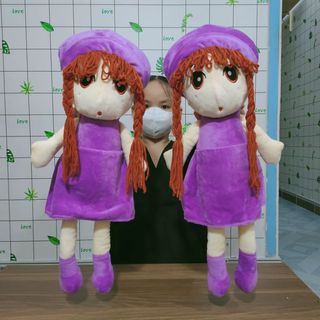 [TẶNG BÌNH SỮA] BÚP BÊ CÔNG CHÚA CHIBI CAO CẤP XUẤT KHẨU
