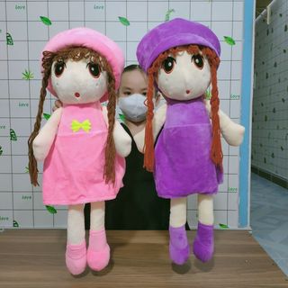 [TẶNG BÌNH SỮA] BÚP BÊ CÔNG CHÚA CHIBI CAO CẤP XUẤT KHẨU