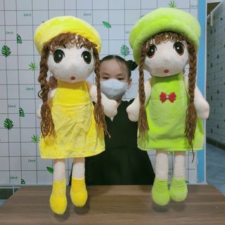 [TẶNG BÌNH SỮA] BÚP BÊ CÔNG CHÚA CHIBI CAO CẤP XUẤT KHẨU