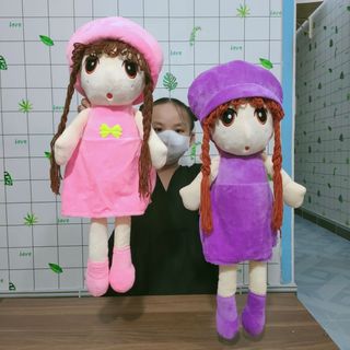 [TẶNG BÌNH SỮA] BÚP BÊ CÔNG CHÚA CHIBI CAO CẤP XUẤT KHẨU