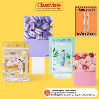  Vở Kẻ Ngang B5 Classmate Tập Sinh Viên 80 120 200 Trang Bìa Macarons Chống Nước Quyển Vở Viết Ghi Chép Cho Học Sinh 