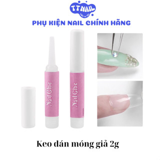 Keo dán móng giả, nailbox-tuýp keo dán mini làm nail chuyên dụng.phụ kiện nail chính hãng