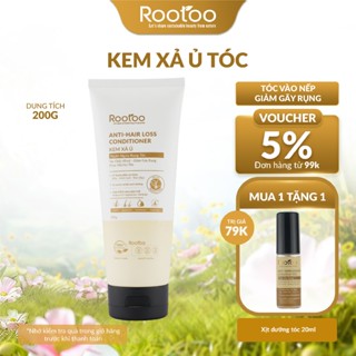 Kem Xả Ủ Giảm Gãy Rụng Tóc Rootoo Giúp Dưỡng Ẩm, Mềm Mượt Và Phục Hồi Hư Tổn (200g)
