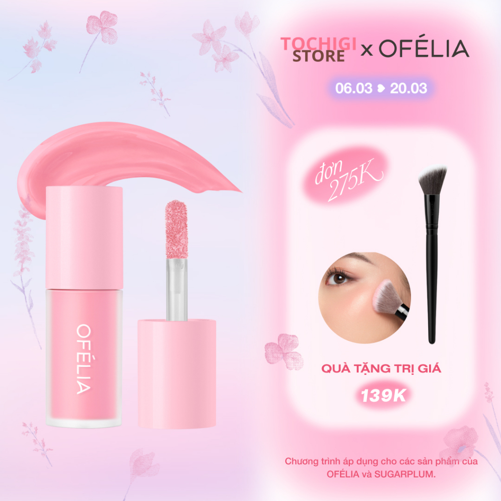 Má Hồng Kem OFÉLIA Lolli Liquid Blush (4.3g - 4.6g) | BigBuy360 - bigbuy360.vn