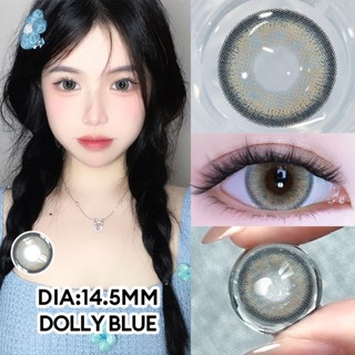 Dolly 0độ]Mystic Eyes lens fairy gray kính áp tròng stormy grey len xanh cận lens sakura gray nữ royal gray