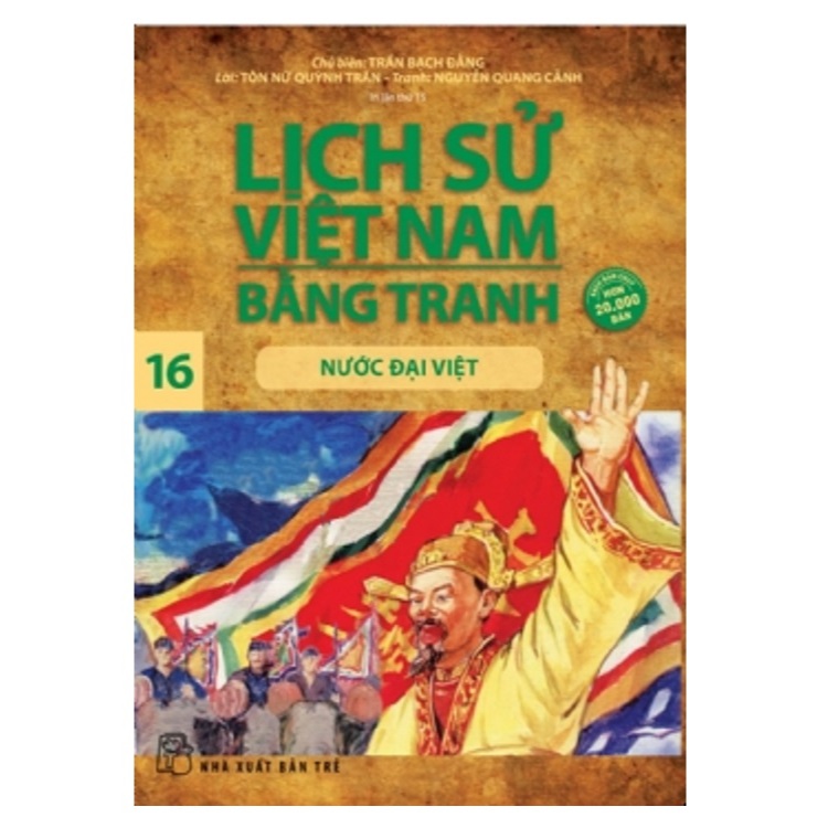 Sách (LSVN Bằng Tranh 16 -Mỏng) Nước Đại Việt (35000)