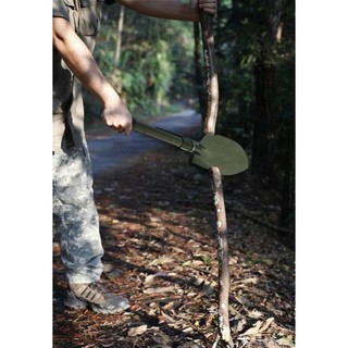 xẻng đào xúc cát đất đi biển, Xẻng mini cắm trại phượt , tự vệ 41cm gấp gọn bỏ túi