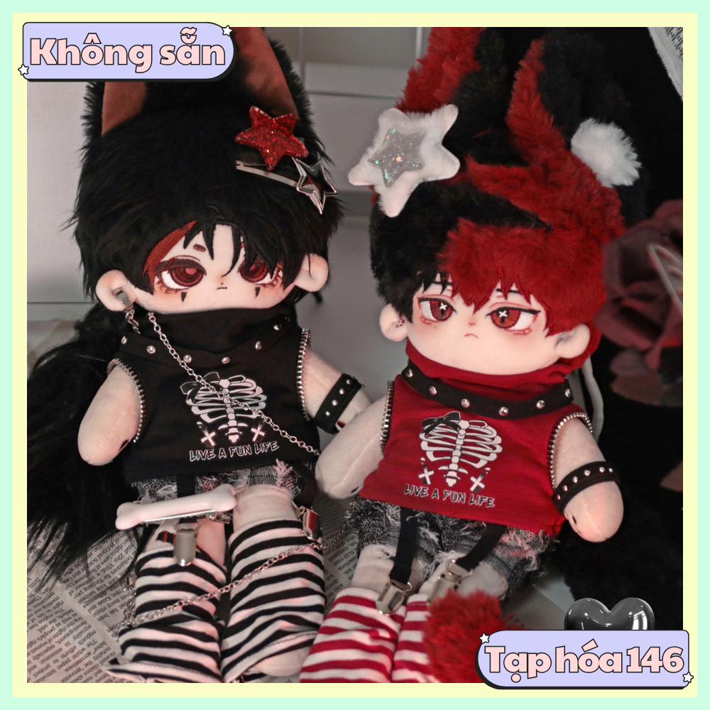 [99 mẫu][ORD] Quần áo búp bê 10cm 15cm 20cm 30cm 40cm - Outfit doll 15cm 20cm 30cm 40cm