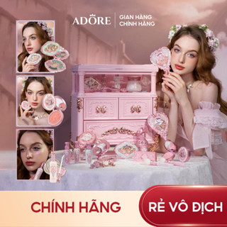 [Set 15 Món] Set Quà Combo Flower Knows Hoa Biết Má Hồng Bảng Mắt Swan Little Angel Thiên Sứ Trang Điểm