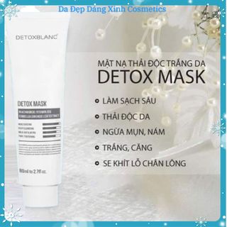 [Chính hãng] Mặt nạ sủi bọt thải độc trắng da ngừa mụn detoxblanc(Detox mask 80ml)