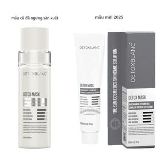 [Chính hãng] Mặt nạ sủi bọt thải độc trắng da ngừa mụn detoxblanc(Detox mask 80ml)