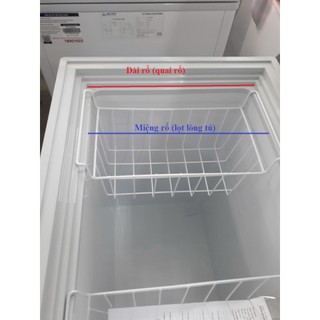 Rổ tủ đông D55*R23*C22cm (2 rổ), miệng rổ 51.5cm