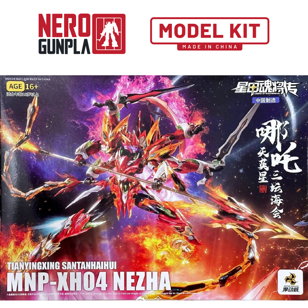 Mô Hình Lắp Ráp Motor Nuclear MNP-XH04 NeZha (Natra) Model Kits