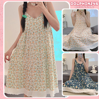 Váy Mặc Nhà Đầm Ngủ Bầu Cho Nữ Lanh Quảng Châu Mềm Mịn Freesize Mặc Nhà Cute Mùa Hè Mã 05 E-18