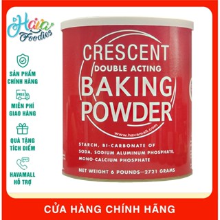[HÀNG CHÍNH HÃNG] Bột Nở Crescent Double Acting Baking Powder Hủ 100gr