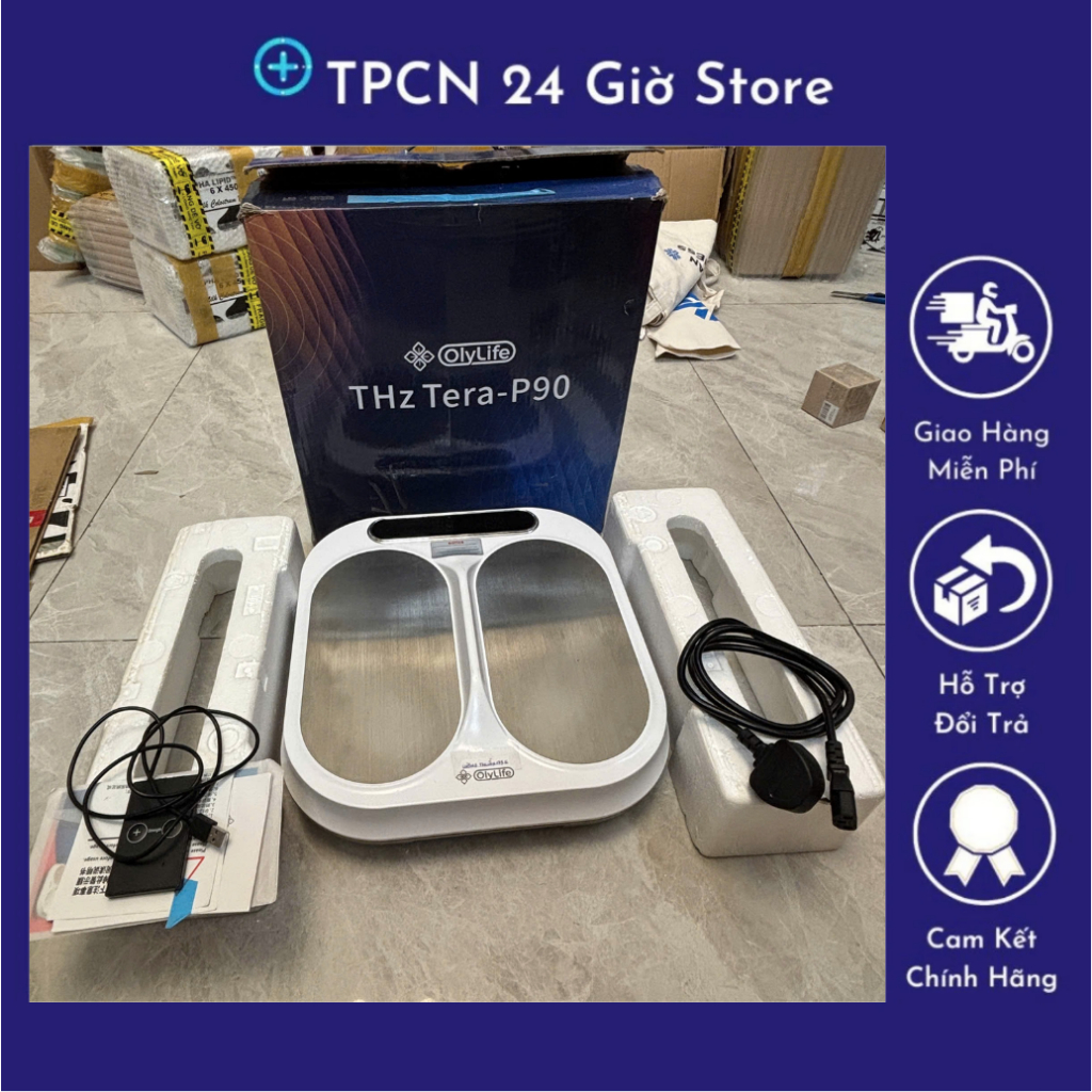 Thiết bị trị liệu từ tính máy xung chân OlyLife THz Tera P90