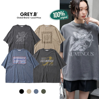 Áo Thun Washed Wego Tshirt GREYB Unisex