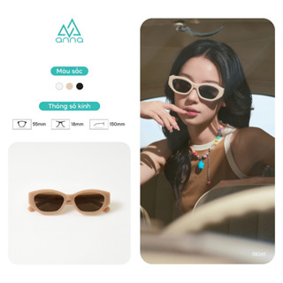 Kính râm phân cực Polazied ANNA dáng Oval tròng chống chói và tia UV 58265
