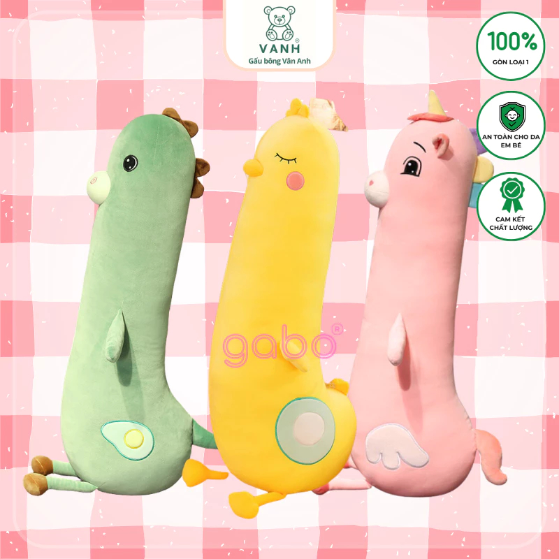 Gấu bông con gà, vịt vàng cute, Vịt nhồi bông Gối Ôm Gà Vịt Size 1m2 gối ôm cho bé gối ôm dài, hình 