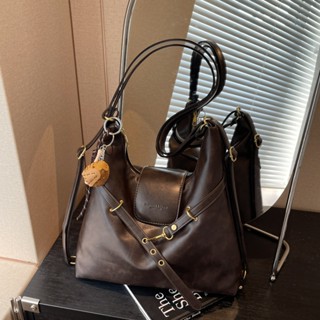 [ MẪU MỚI HOT] Túi Tote nữ sức chứa lớn phong cách retro cao cấp 2024, Đeo chéo, đeo balo, đeo vai đa năng