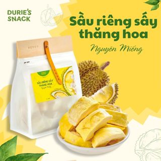 Sầu Riêng Sấy Thăng Hoa Durie's Snack Dạng Nguyên Miếng, Hương Vị Giòn Tan, Béo Ngậy Không Chất Bảo Quản