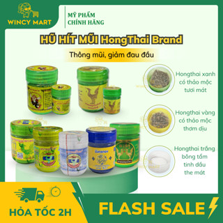 [Chuẩn Thái] Hũ Hít Thông Mũi Giảm Đau Đầu, Hít Xoang Mũi Herbal Inhalant