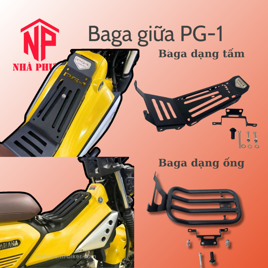 Baga giữa Yamaha PG1 khung giữa PG1 chính hãng Mbiker
