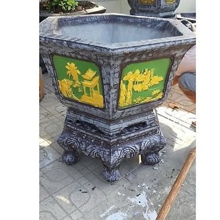 [HÀNG MỚI - CHẤT LƯỢNG MỚI] Sơn Chậu Kiểng Yes Premium Hệ Nước Sơn Chậu Cảnh, Gỗ, Xi măng 18 LÍT