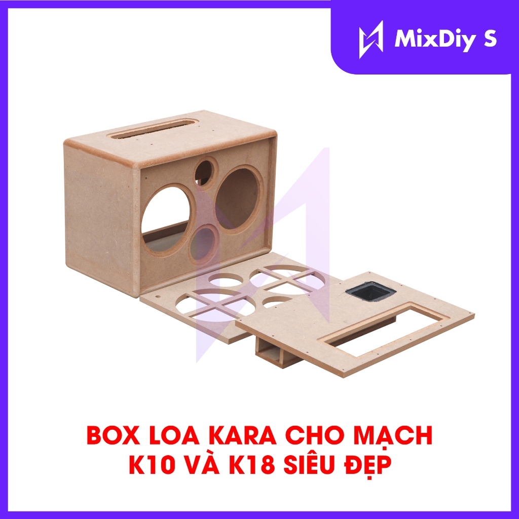 Box loa kara cho mạch K10 và K18 siêu đẹp