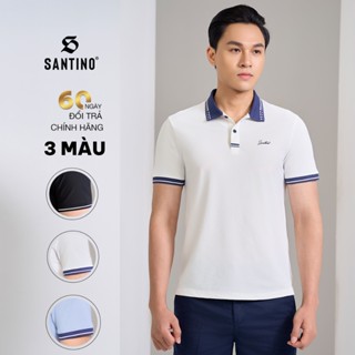 Áo Polo Nam Cao Cấp Chống Nhăn, Regular Fit Thoải Mái, Trẻ Trung - Santino B903