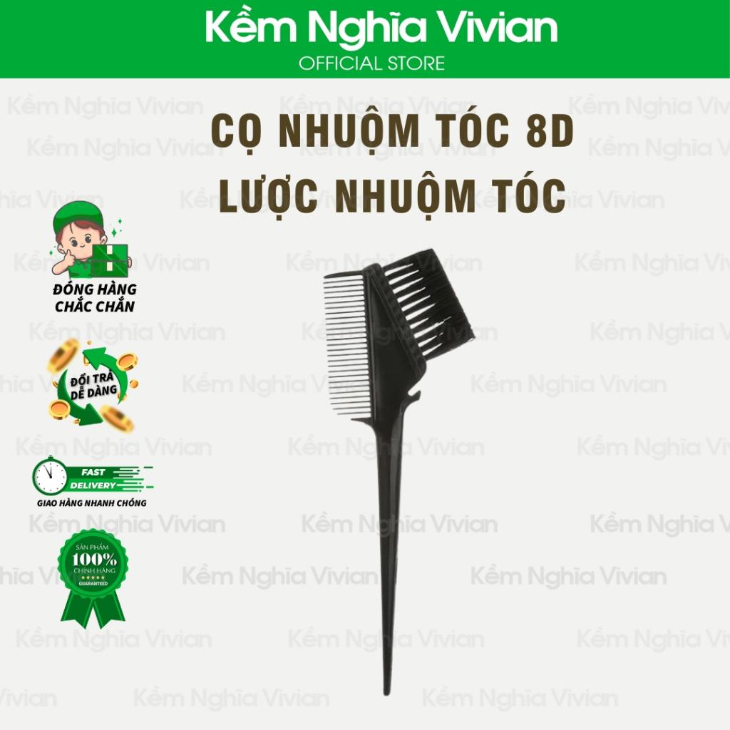 Cọ nhuộm tóc 8D - Lược nhuộm tóc (TO0096)