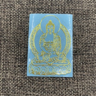Decal phản quang hình Phật -Hoa sen dán xe-dán tường-Hình Phật bản mệnh dán điện thoại Decal phản quang hình Phật -Hoa s