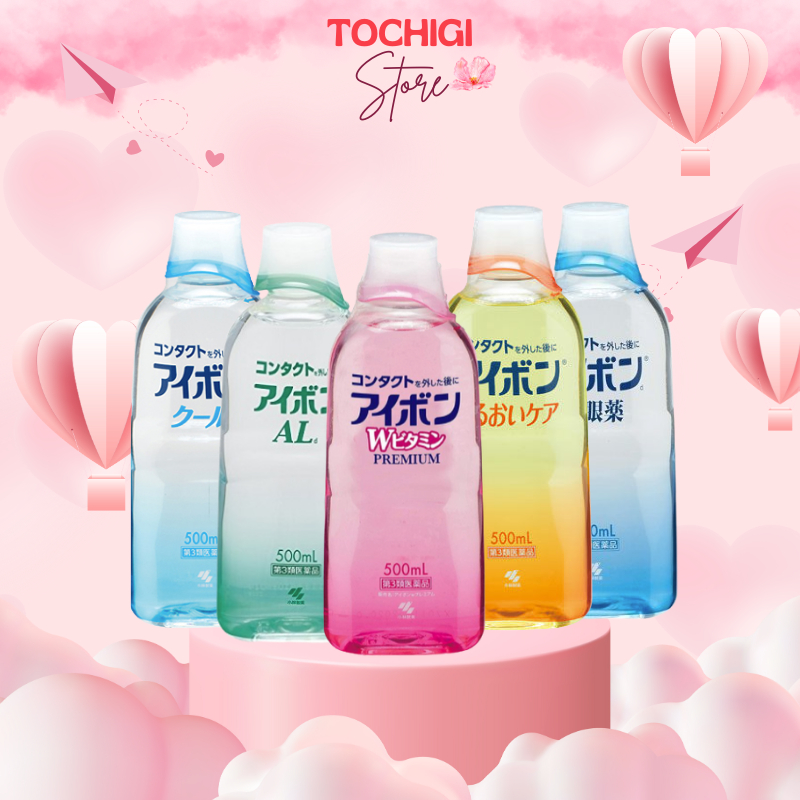 Nước rửa mắt Eyebon W Vitamin Kobayashi 500ml