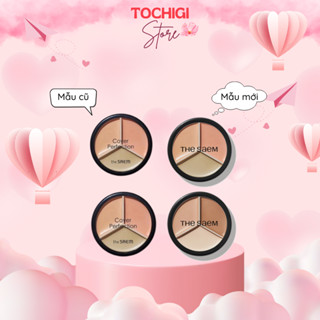  Che Khuyết Điểm Triệt Sắc The Saem Cover Triple Pot Concealer 4.5g 