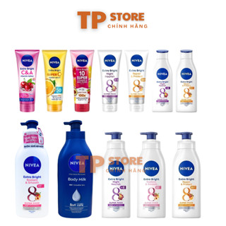 Sữa Dưỡng Thể Lotion Phục Hồi & Làm Sáng Da Ban Ngày Và Ban Đêm Nivea 180ml 200ml 350ml
