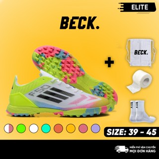 Giày Bóng Đá F50 Elite Lưỡi Gà Rời SOCCER BECK, Đế Đinh TF, Bám Sân, Các Màu Sắc, Sân Cỏ Nhân Tạo