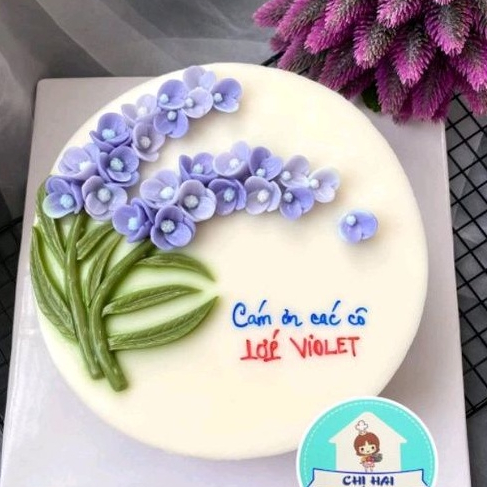 Khuôn silicon hoa lá thanh liễu tạo hình độc đáo ngành bánh