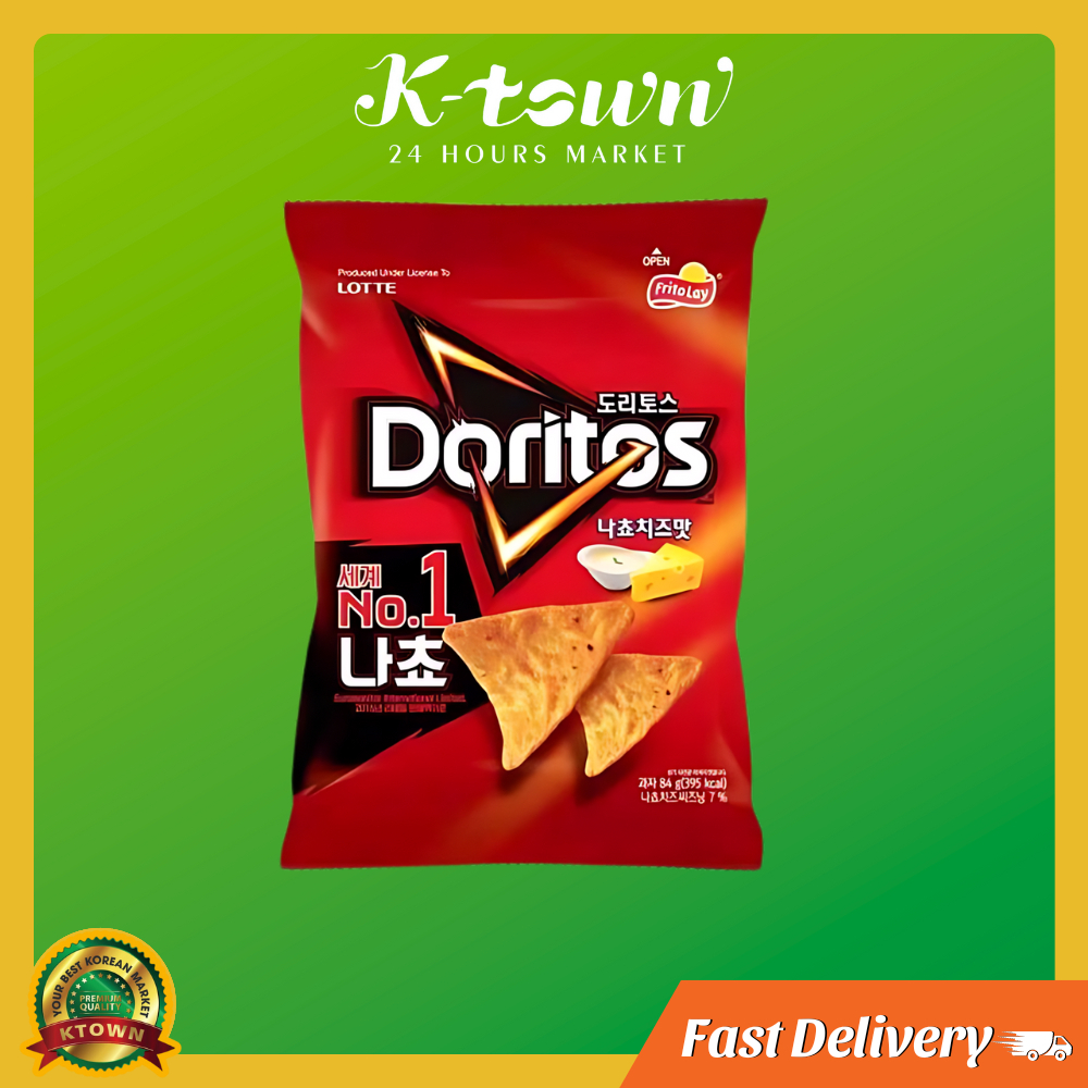 Snack phô mai nacho Doritos LOTTE 84G | Ktown Market