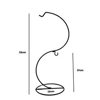 Khung sắt treo bình thủy tinh  hoặc decor phong thủy