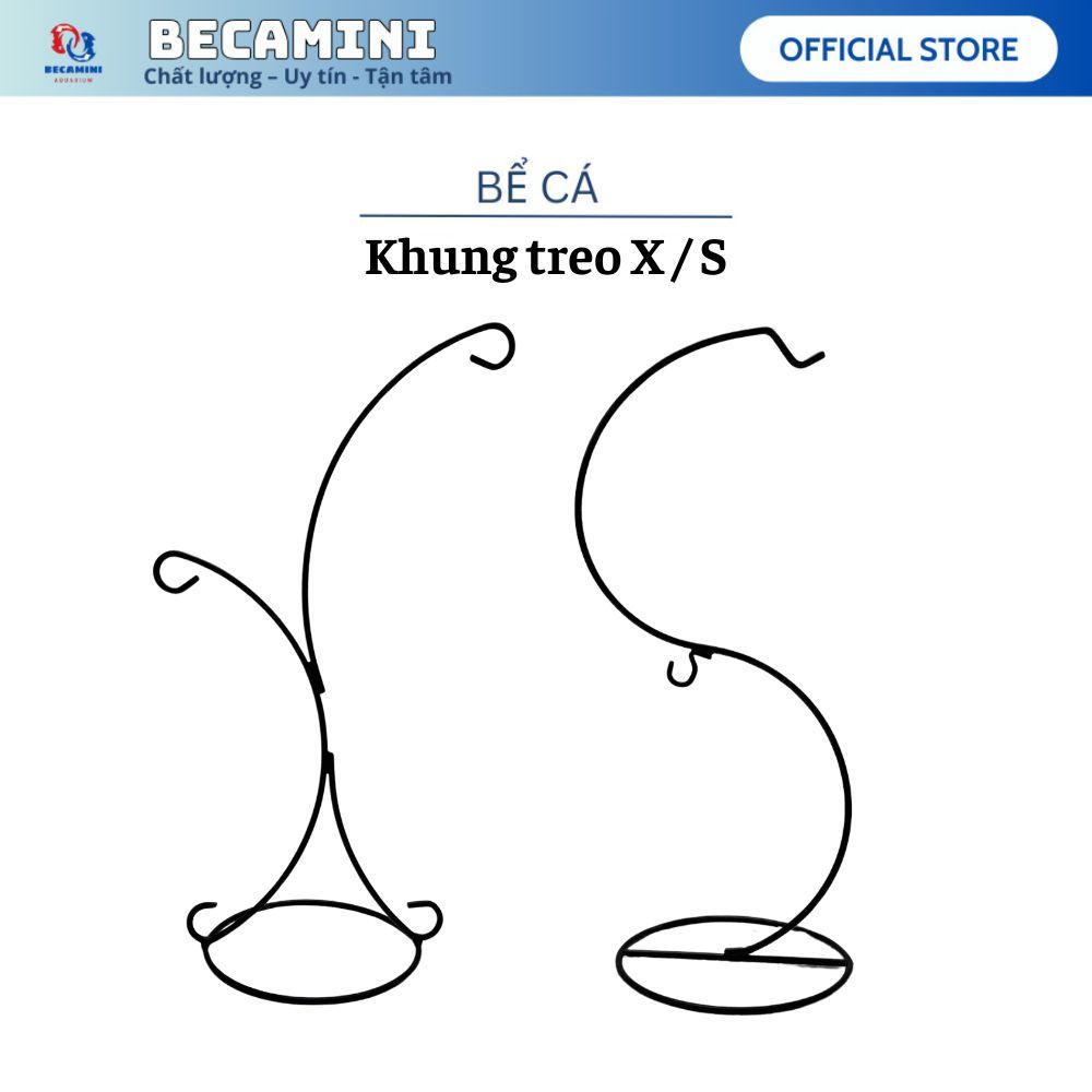 Khung sắt treo bình thủy tinh  hoặc decor phong thủy