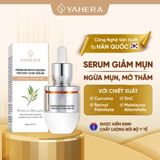 Serum giảm mụn và mờ thâm cao cấp YAHERA Premium Brightening Prevent Acne Serum giúp giảm mụn, mờ thâm 30ml