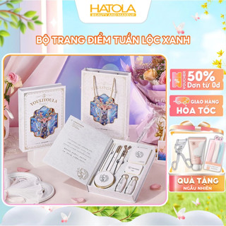  Bộ Trang Điểm Tuần Lộc Xanh Cao Cấp- Set Makeup Đầy Đủ Son Phấn- Quà Tặng 8 3 Sinh Nhật Bạn Gái Kèm Túi Và Thiệp Xinh 