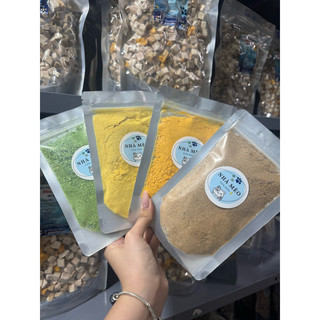  Bột rau củ phô mai trứng gà gan gà TRỘN HẠT PATE cho mèo cún 