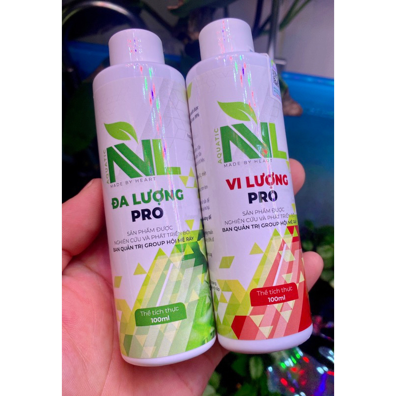 Phân Nước Đa Lượng , Vi Lượng NVL 100ml