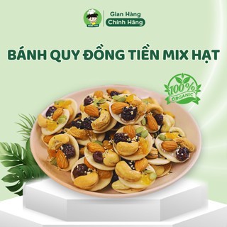 Bánh Quy Đồng Tiền Mix Hạt Dinh Dưỡng,Eatclean, Healthy, Bánh Siêu Hạt Dinh Dưỡng, Bánh Nổ Mix Hạt Ăn Chay Ăn Thô