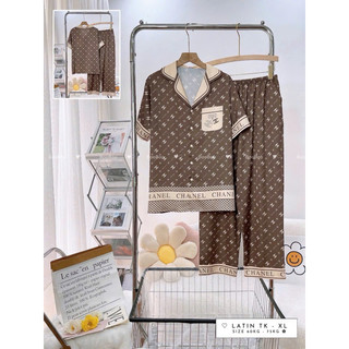 Đồ Mặc Nhà Pijama Lụa Latin TNQD