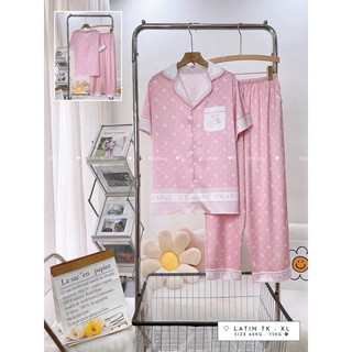 Đồ Mặc Nhà Pijama Lụa Latin TNQD