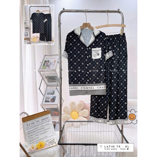 Đồ Mặc Nhà Pijama Lụa Latin TNQD